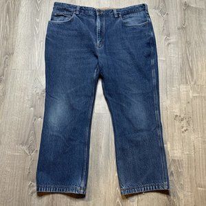 Men's Duluth Trading Company‎ Denim Jeans Medium Wash Straight Size 42x28